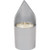 Memorial Yahrzeit Candle Holder - Natural Aluminum