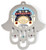 Hamsa Wall Hanging - If I forget thee O Jerusalem