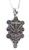 Kabbalah Tree of Life with The Ten Sefirot Pendant - Oxidized Silver