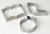 Set of 3 Rosh Hashanah Stainless Steel Cookie Cutters