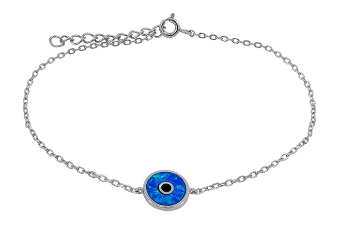 accessoo Evil Eye Bracelet and Pendant with Chain COMBO. Natural Blue Evil  Eye Pendant. Alloy, Bone, Stainless Steel Pendant Set Price in India - Buy  accessoo Evil Eye Bracelet and Pendant with