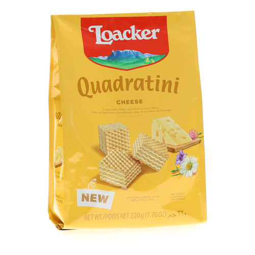 Quadratini Cheese gusto formaggio 220g