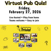 Brainstormer Trivia's Virtual Pub Quiz in Zoom, on Friday, February 27, 2026
