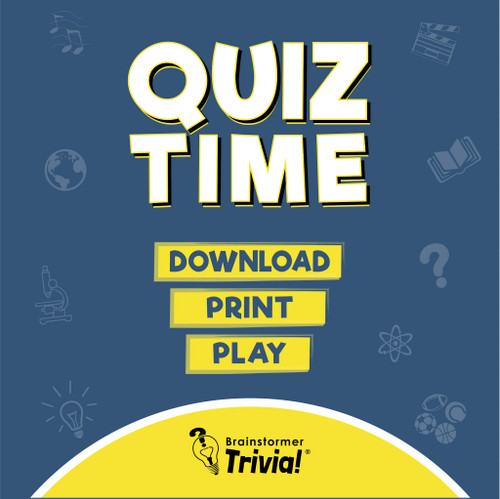 Brainstormer Trivia - Download, Print, & Play!