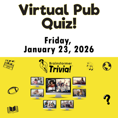 Brainstormer Trivia's Virtual Pub Quiz in Zoom!