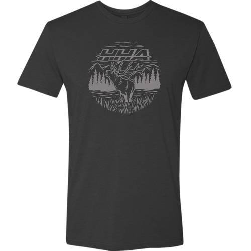 Charcoal Elk Tee