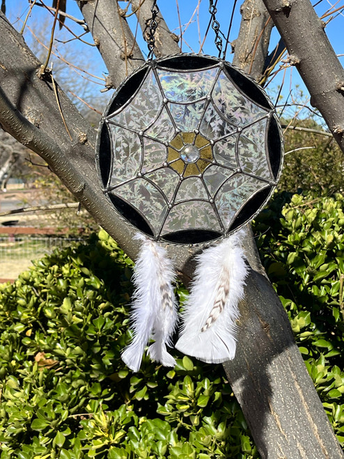 Stained Glass Lace-look Dreamcatcher