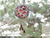 stained glass jewel wind chime