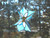stained glass daisy flower spinner