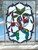 stained glass hummingbirds and fuschias panel stained glass hummingbirds and fuschias panel