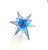 stained glass moravian star ornament suncatcher