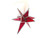 stained glass moravian star ornament suncatcher