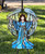 Stained glass angel suncatcher