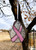 stained glass breast cancer ribbon suncatcher