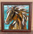 stained glass horse panel