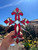 stained glass cross suncatcher