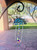 glass jeweled jellyfish suncatcher