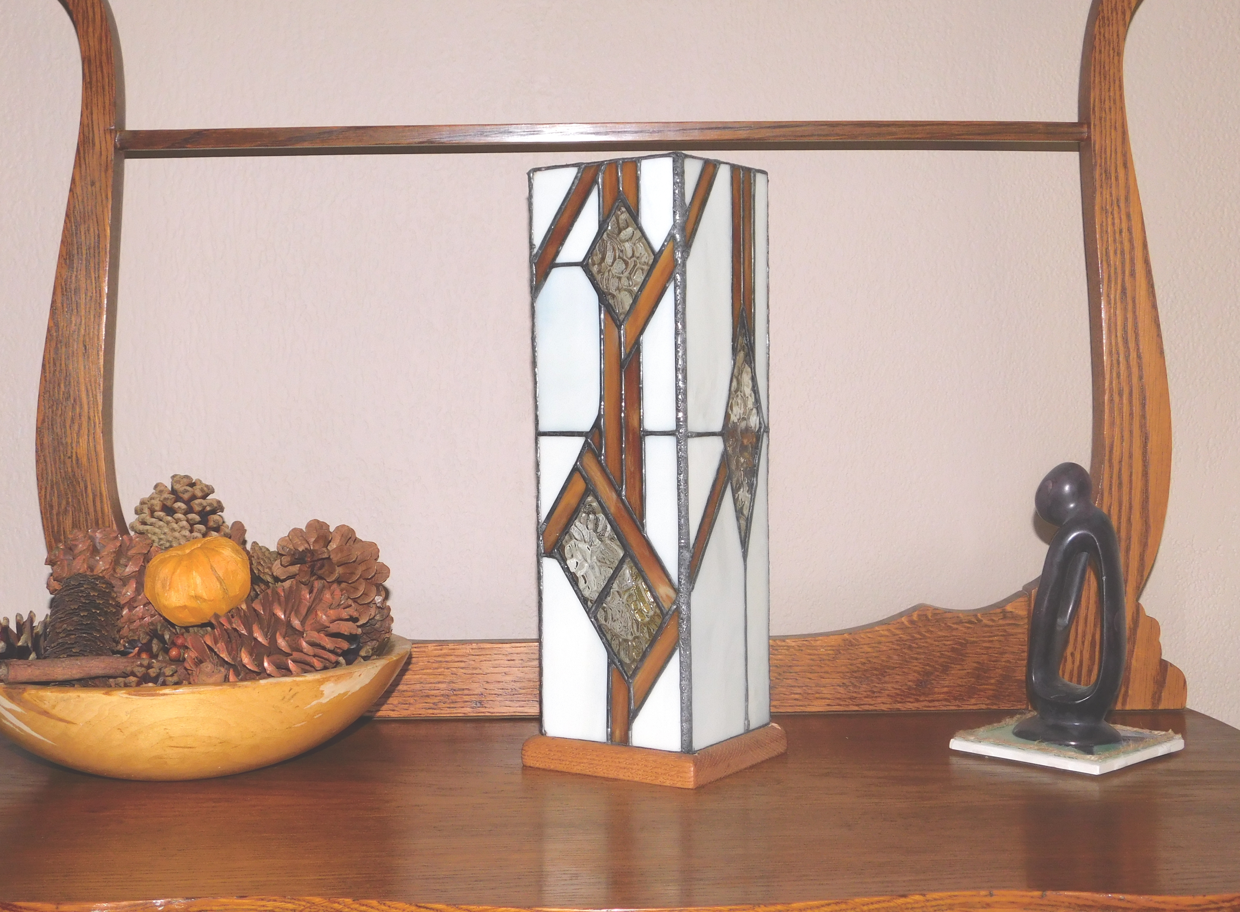 box column table lantern