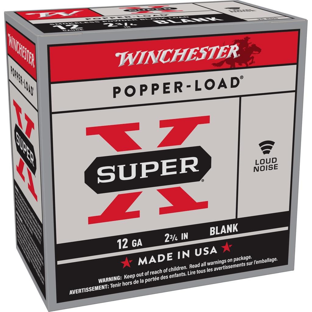 Winchester Super-X Blank Cartridges 12 ga 2-3/4