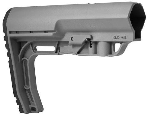 MFT BATTLELINK MINIMALIST STOCK MIL SPEC GREY - Lafayette Shooters INC
