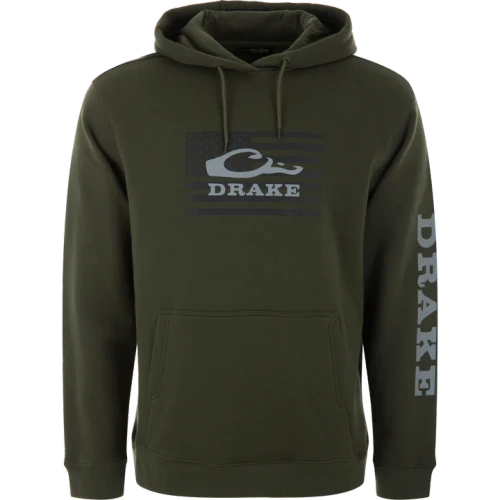COTTON LOGO WORK HOODIE