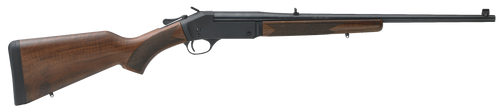 Henry H015357 Single Shot  38 Special or 357 Mag Caliber with 1rd Capacity, 22" Barrel, Overall Blued Finish & American Walnut Stock, Right Hand (Full Size)                                            