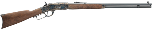 Winchester Guns 534217137 Model 1873 Sporter 38 Special, 357 Mag 14+1 Cap 24" Octagon Barrel Color Case Hardened Rec Satin Oiled Walnut Fixed Straight Grip Stock Right Hand (Full Size)                