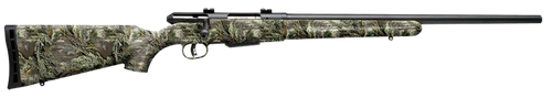 Savage Arms 19980 25 Walking Varminter Full Size 223 Rem 4+1 22" Matte Black Heavy Barrel, Matte Black Carbon Steel Receiver Drilled & Tapped, Realtree Max-1 Fixed Varmint Synthetic Stock, Right Hand 