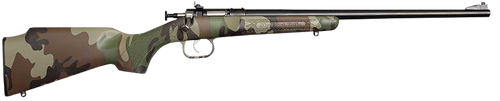Crickett KSA2170 My First Rifle Gen2 22 S/L/LR Single Shot 16.10" Blued Barrel & Receiver, M81 Woodland Camo Synthetic Fixed Stock, EZ Loader                                                           