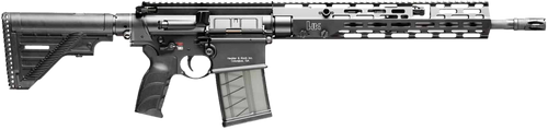 HK 81000830 MR762 A4 7.62x51mm 10+1 16.50" Black Threaded Barrel, Black Picatinny Rail, M-LOK Handguard, 6 Position Black Synthetic Stock, Black Finger Grooved Grip, Ambidextrous                      