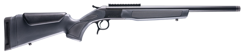CVA CR4442 Scout  45-70 Gov 1rd 22" Blued Threaded Barrel, Blued Picatinny Rail Receiver, Stealth Gray Fixed Synthetic Stock                                                                            
