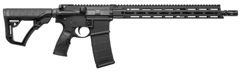 Daniel Defense 0212802081047 DDM4 V7 5.56x45mm NATO 30+1 16" Threaded Barrel w/Flash Suppressor, Black Hard Coat Anodized Receiver, 6 Position Stock w/SoftTouch Overmolding                            