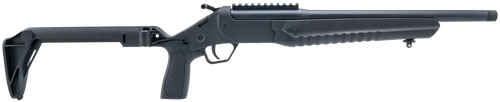 Rossi LWC0556-BKFS LWC  5.56x45mm NATO Single Shot 16.50" Black Oxide Threaded Barrel, Black Picatinny Rail Alloy Steel Receiver, Folding Black Polymer Stock                                           
