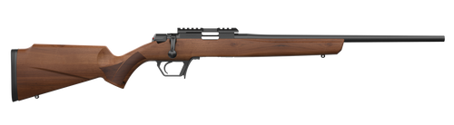 Retay USA ASD22-SWAL-16 Asend Hunter 22 LR 10+1 16" Black Heavy Barrel, Black Chrome Receiver w/Picatinny Rail, Turkish Walnut Fixed Stock                                                              