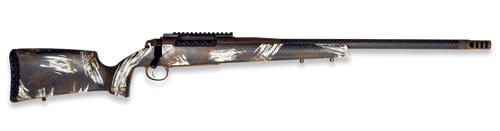 Weatherby 3WACT25RWR4B 307 Alpine CT 25 WBY RPM 4+1 22" +2" Carbon Fiber BSF Threaded Barrel, Chocolate Brown Cerakote Steel Receiver w/Picatinny Rail, WYO Brown w/Backpack Brushed Accents Fixed Peak 