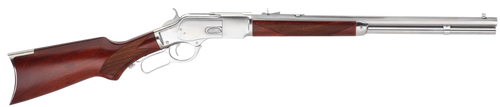 Taylors & Company 550232 1873  45 Colt (LC) Caliber with 10+1 Capacity, 20" Barrel, Silver Metal Finish & Walnut Fixed Pistol Grip Stock Right Hand (Full Size)                                         
