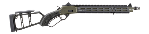 Marlin 70924 1894 Mad Pig Customs 38 Special 357 Mag 8+1 16.10" Magpul OD Green Cerakote Threaded Barrel, Receiver w/Picatinny Rail, Black Midwest Industries w/Mad Pig Custom Grip Panels & M-LOK Slots