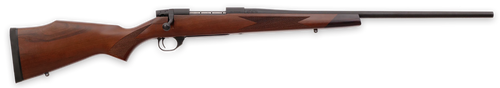 Weatherby VDT223RR4T Vanguard Sporter Full Size 223 Rem 5+1 24" Bead Blasted Blued 2 Threaded Barrel, Matte Blued Drilled & Tapped Steel Receiver, Grade A Turkish Walnut Monte Carlo Stock            
