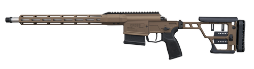 Sig Sauer CROSS30816BBRZ Cross  308 Win 5+1 Brushed Precision Stainless Steel Taper-Lok Barrel, Bronze Cerakote Aluminum Receiver w/Picatinny Rail, M-LOK Handguard, Precision Adj Folding Stock, Black 