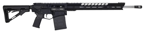 Diamondback DB1032C001 DB10  308 Win 18" 20+1 Black Adjustable Magpul CTR Stock Black Magpul MOE K2 Grip with Black Gold Lower 15" M-Lok                                                                