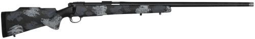 Nosler 45248 M48 Long-Range Carbon 26 Nosler 3+1 26" Carbon Fiber Wrapped Barrel, Sniper Gray Cerakote Metal Finish, Elite Midnight Camo Manners MCS-T Elite Tac Stock                                  