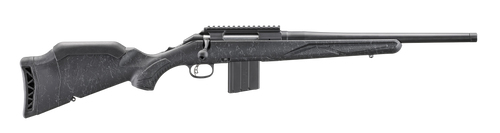 Ruger 56904 American II Patrol 6mm ARC 10+1 16.10" Graphite Black Cerakote Threaded Bull Barrel & Alloy Steel Receiver w/Picatinny Rail, Black Splatter Adj LOP Synthetic Stock                         
