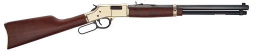 Henry H006M41 Big Boy Classic Full Size 41 Rem Mag 10+1 20" Blued Octagon Barrel, Polished Brass Receiver, American Walnut Stock Right Hand                                                             