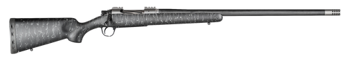 Christensen Arms CA10268315331 Summit TI  Full Size 7mm Rem Mag 3+1, 26" Natural Titanium Steel Threaded Barrel, Natural Titanium Aluminum Receiver, Black w/Gray Webbing Fixed Sporter Stock           