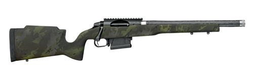 Proof Research 151143 Elevation MTR 2.0 22 ARC 4+1 16.50" Carbon Fiber Match Grade Threaded Barrel, Black receiver w/Picatinny Rail, Midnight Camo Proof Fixed Carbon Fiber Stock, Right Hand           