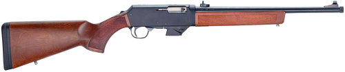 Henry H027H9S Homesteader w/Sig/S&W Mag Well Adapter 9mm Luger 10+1 16.37" Blued Steel Threaded Barrel, Black Anodized Aluminum Drilled & Tapped Receiver, American Walnut Wood Fixed, Ambidextrous     