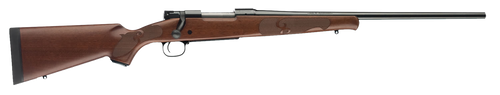 Winchester Guns 535201212 Model 70 Featherweight Compact 243 Win Caliber with 5+1 Capacity, 20" Barrel, Brushed Polish Blued Metal Finish & Satin Walnut Fixed Feather Checkered Stock Right Hand       