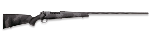 Weatherby  Mark V Live Wild 25 Creedmoor 4+1 22" Carbon Gray Cerakote Fluted Threaded Barrel, Carbon Gray Cerakote Drilled & Tapped Steel Receiver Fixed Black w/Gray Accents Polymer Stock, Right Hand 