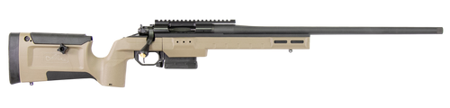 Larue Tactical LTKRGSIETE65CM23FDE 6.5 Creedmoor 23" Threaded Barrel, Picatinny Rail Receiver, Larue KRG Bravo Gray Polymer Chassis                                                                     