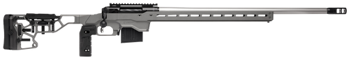 Savage Arms 57555 110 Elite Precision 223 Rem,5.56x45mm NATO 10+1 26" Matte Stainless, Matte Black Rec, Gray Cerakote Adjustable MDT ACC Aluminum Chassis Stock                                         